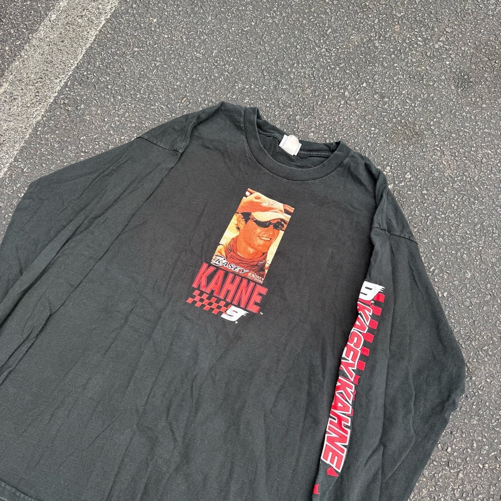 Chase Authentics Long Sleeve Black‎ and Red Tee